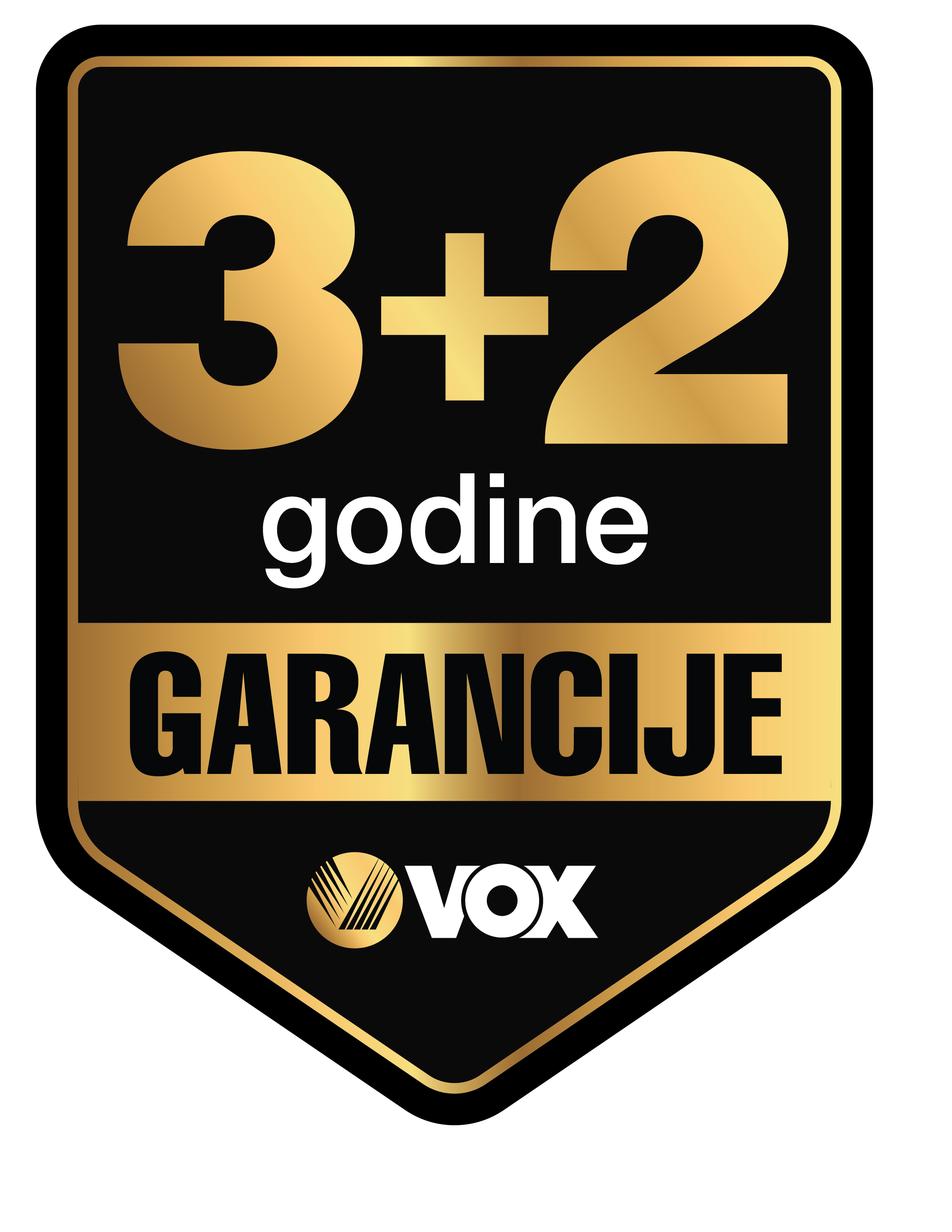 Vox TV 3+2godine garancije